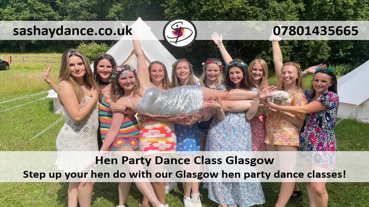Hen Party Dance Class Glasgow 💃 Step up on our 20 hen do themes for