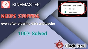 Kine Master unfortunately stopped | 100% SOLVED | WITHOUT CLEARING DATA AND CACHE