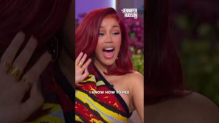 Cardi B’s Wildest Party Confession 😂🔥 #CardiB #JenniferHudsonShow #CelebrityInterview #FunnyMoments