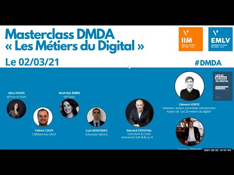 Conférence : Les nouveaux métiers du digital