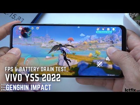 Vivo Y55 Genshin Impact Gaming test | Snapdragon 680