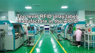 Top level RFID inlay/label manufacture in the world!