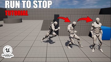 Run To Stop animation implementation || TUTORIAL