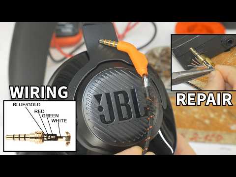 Fix & Repair Jack on JBL QUANTUM 300 Headphones DIY