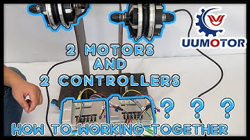 Super easy how to connect two hub motors and two controllers