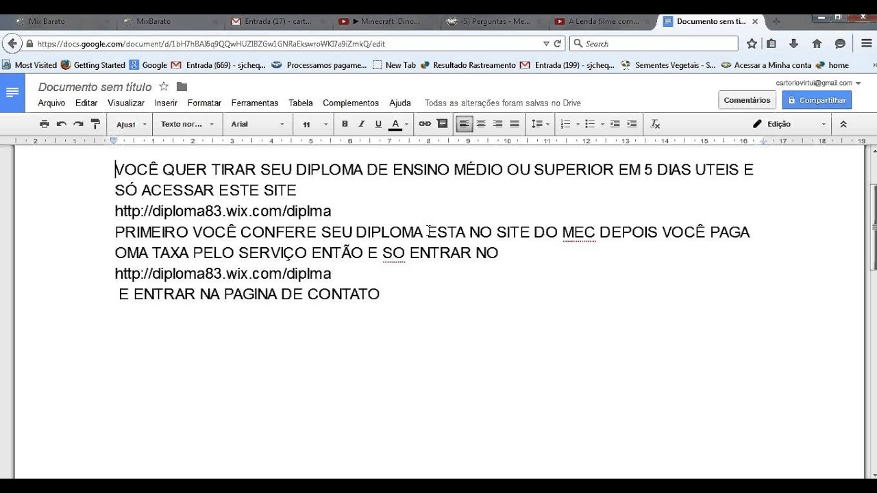 Diploma de ensino medio
