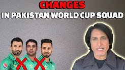 Changes in Pakistan World Cup Squad | Ramiz Speaks