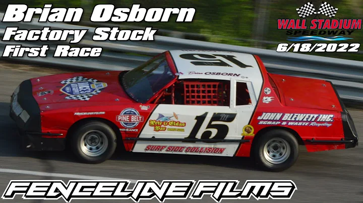 Brian Osborn Factory Stock First Race Wall Stadium...