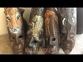 Como hacer Máscaras Africanas Decorativa con periodico y carton Fácil