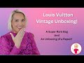 Louis vuitton vintage unboxing