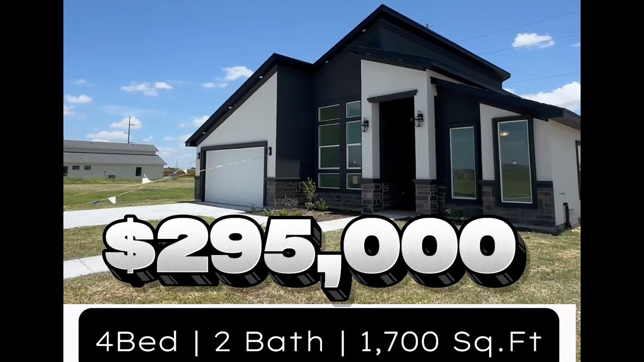 NEW CONSTRUCTION HOME | QUARTER ACRE LOT | $295,000 | WESLACO TX 