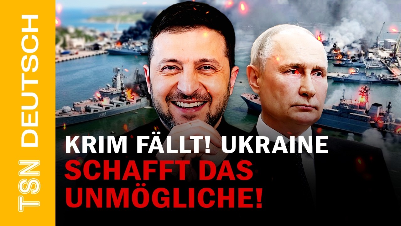 UKRAINISCHER DURCHBRUCH AUF DER KRIM! RUSSISCHE FLOTTE ZERSTÖRT — PUTIN VERLIERT DIE KONTROLLE!