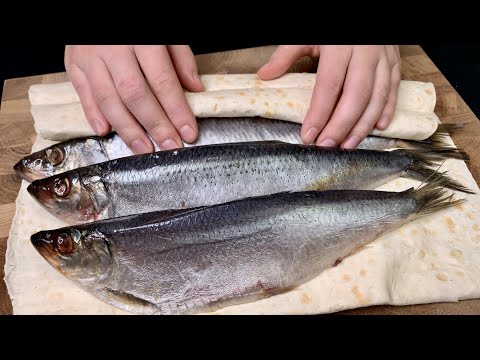 Просто заворачиваю СЕЛЁДКУ в Лаваш: ТРИ рулета на Праздничный Стол. Простые и Вкусные!