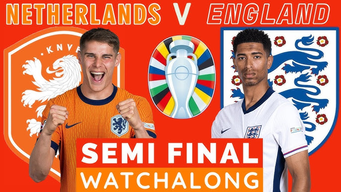 Netherlands V England Euro Semi Final LIVE - YouTube