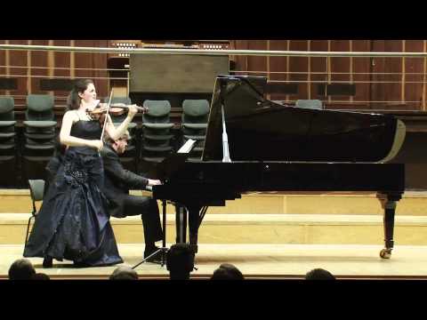 Brahms violin sonata op 100 A Major, Sophia Jaffé and Björn Lehmann, 14.11.2012