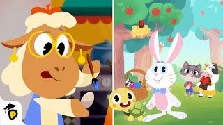 Easter Egg Hunt & Egg Painting | Easter Compilation | Kids Learning Cartoon | Dr. Panda TotoTime