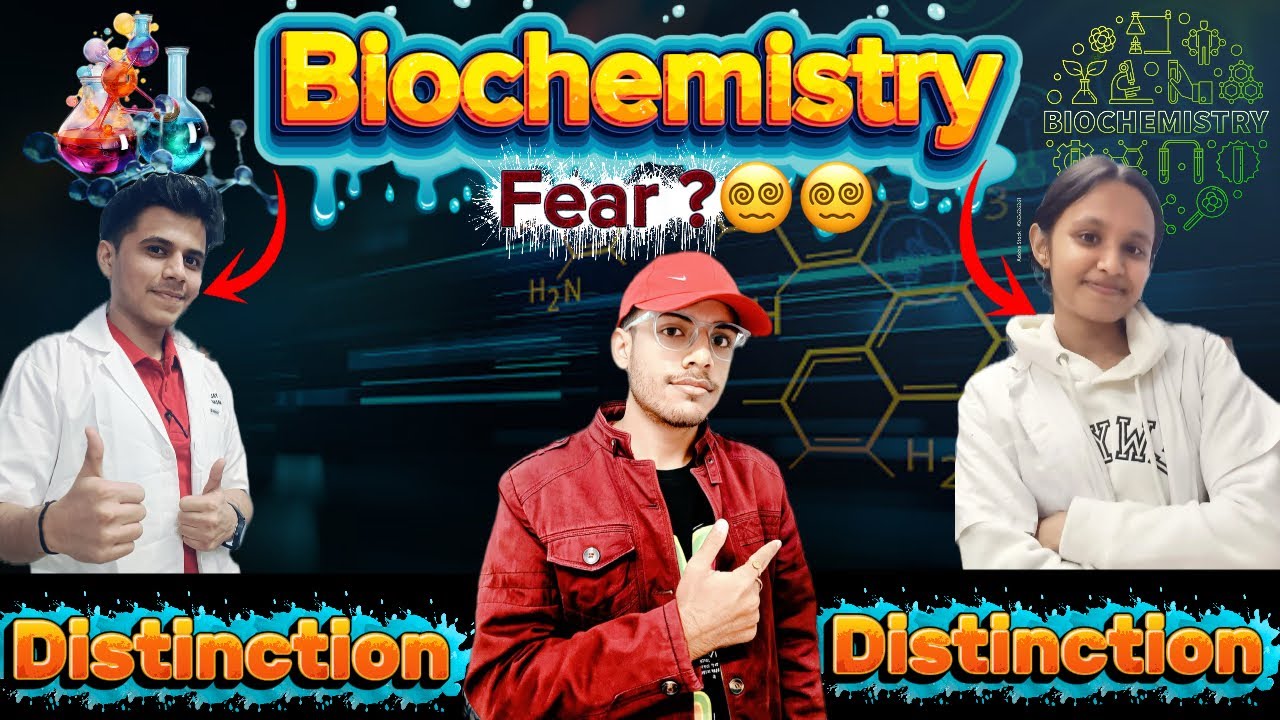 “Biochemistry Distinction in 1st Year MBBS😎😎 Books | Pathways | Revision | Exam Strategy