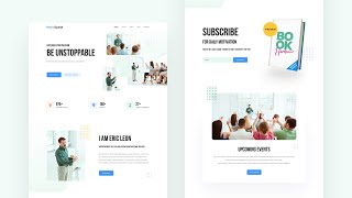 How To Create A Motivational Speaker Website On WordPress Using Elementor screenshot 4