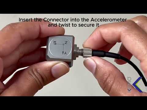 The correct way to connect a Triaxial Accelerometer