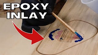 How to Make Colored Epoxy Resin Wood Inlays