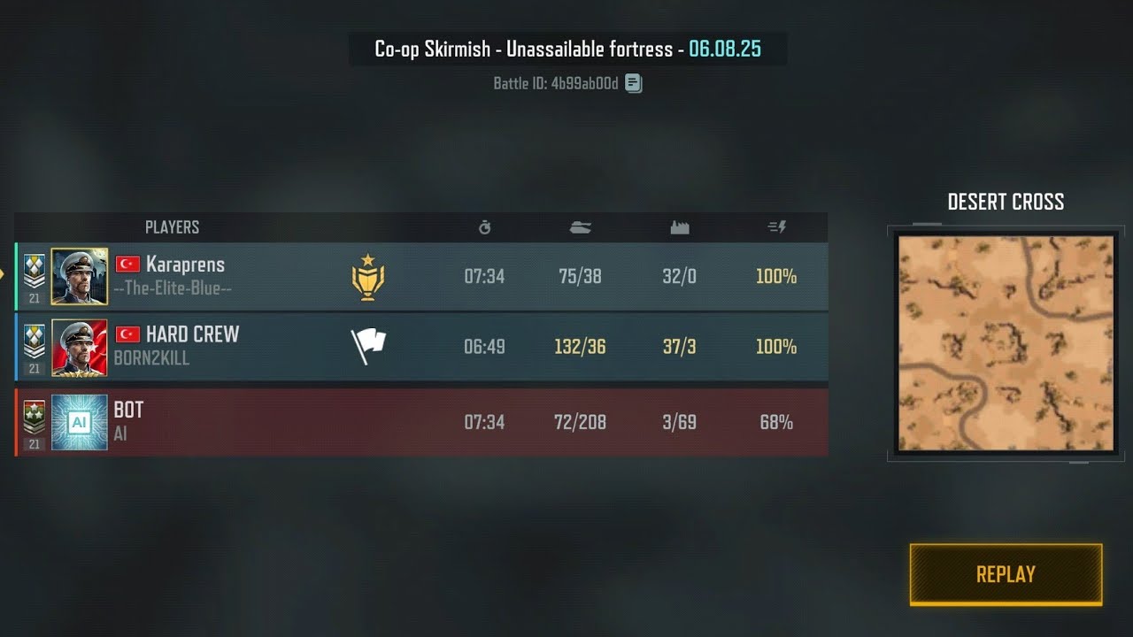 Aow3 Desert cross ai Rank21 Top10 7.30minutes With Rocket Tower