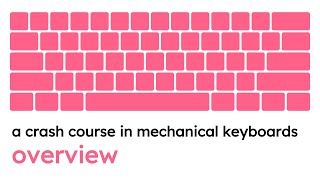 A Crash Course In Mechanical Keyboards: Overview (Now with fixed audio)