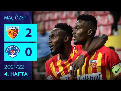 ÖZET: Yukatel Kayserispor 2-0 Kasımpaşa | 4. Hafta - 2021/22