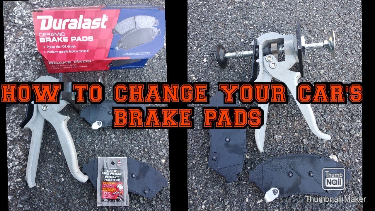 How to change brake pads - YouTube