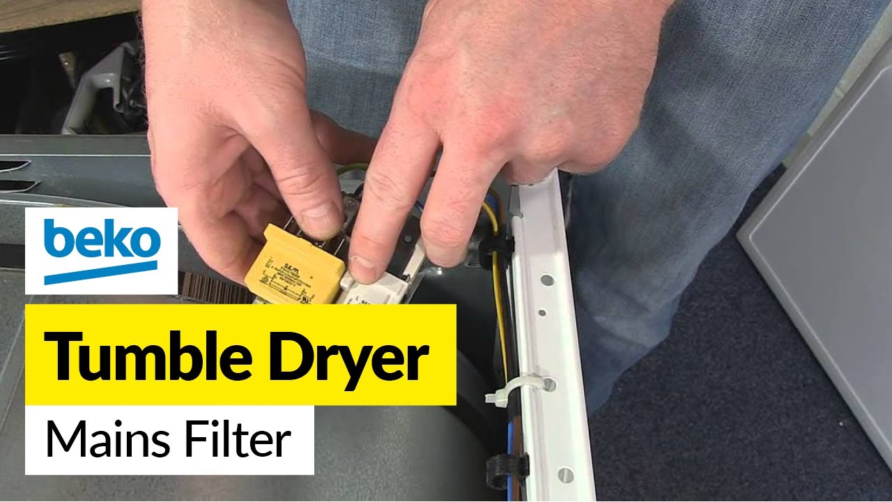 How to Replace the Mains Filter on a Beko Tumble Dryer 