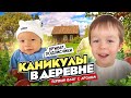 КАНИКУЛЫ В ДЕРЕВНЕ ПЕРВЫЙ ВЛОГ С АРОНОМ