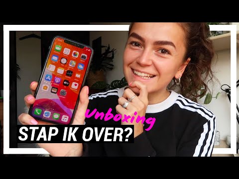 MIJN EERSTE IPHONE OOIT | Iphone 11 pro unboxing | Kim van Haren