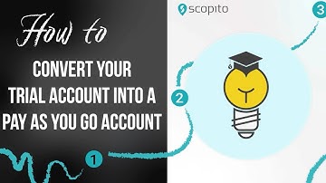How to Convert Your Trial Account to a Pay-As-You-Go Subscription | Scopito V2 Tutorial