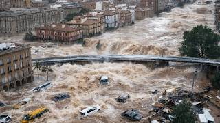 2 Minutes Ago In Portugal And Spain River Bursts, Flash Floods Shock Many People