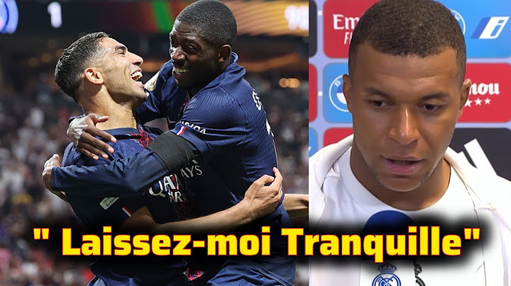 La déclaration de Kylian Mbappé après l’humiliation subie face au PSG