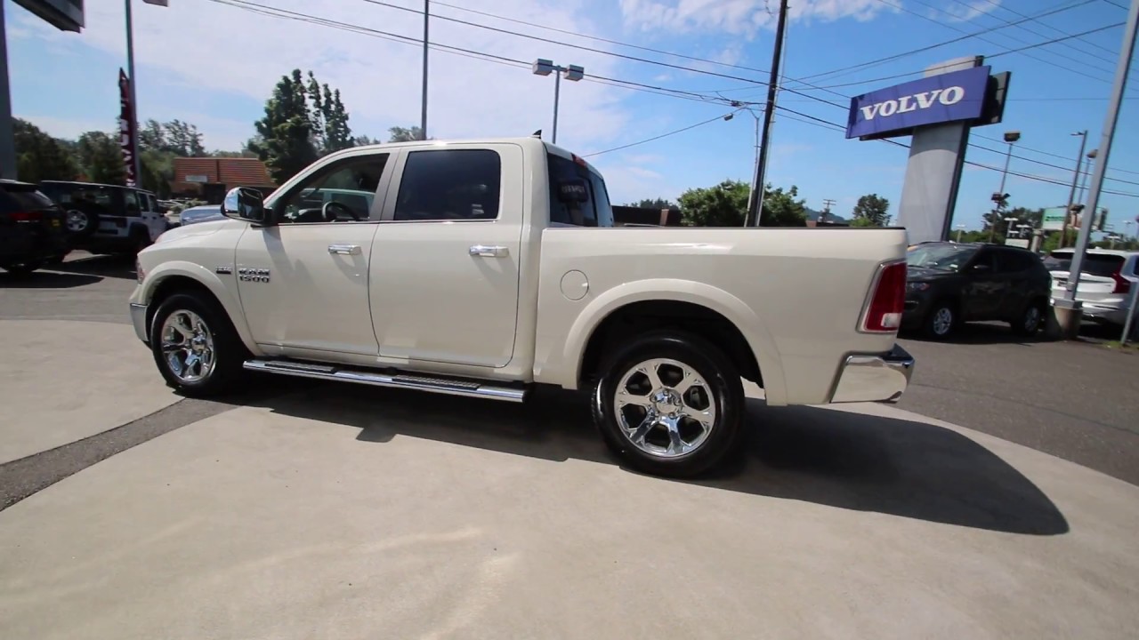 2017 Ram 1500 Laramie Pearl White HS774549 Mt Vernon Skagit