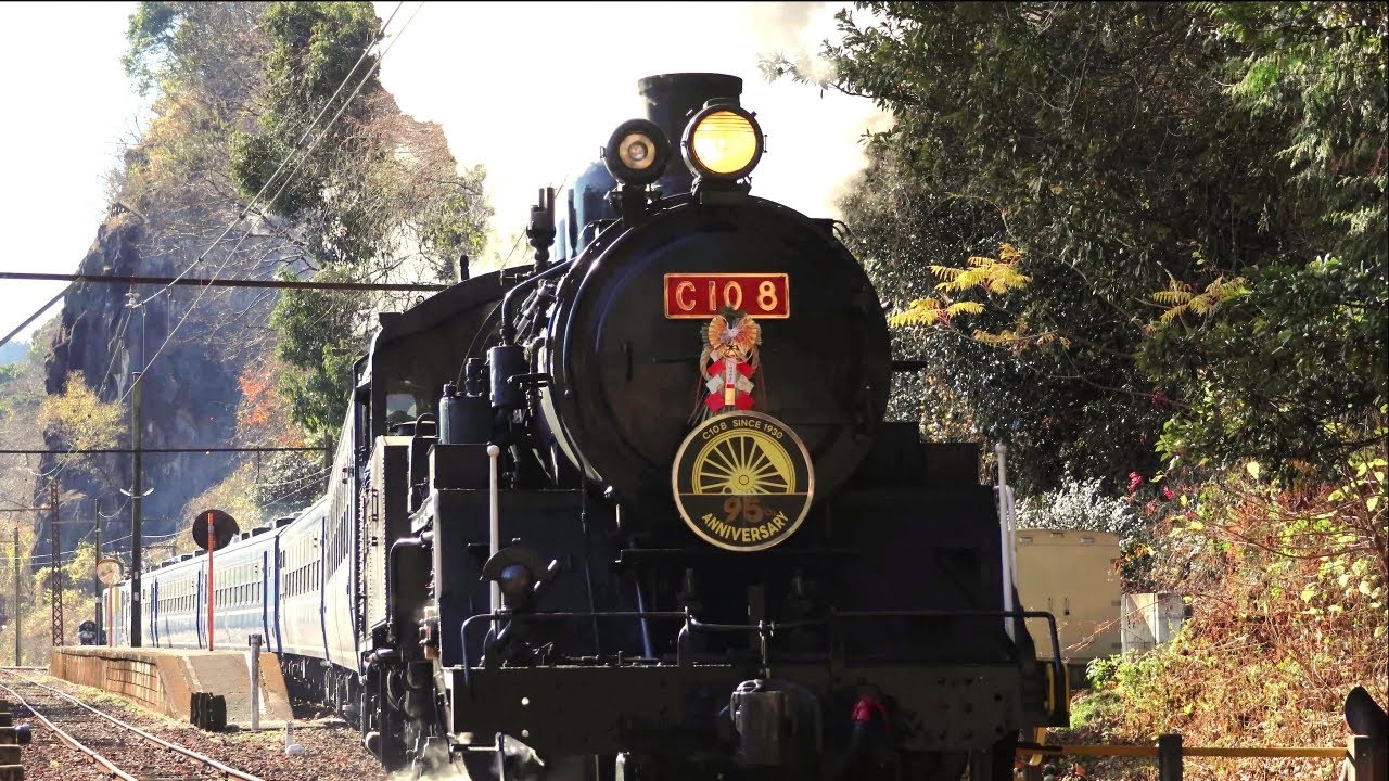 【大井川鐵道】黒いSLの運行休止まであと少し！正月飾りをつけた原型が力走 2025.12.29【C10 8】