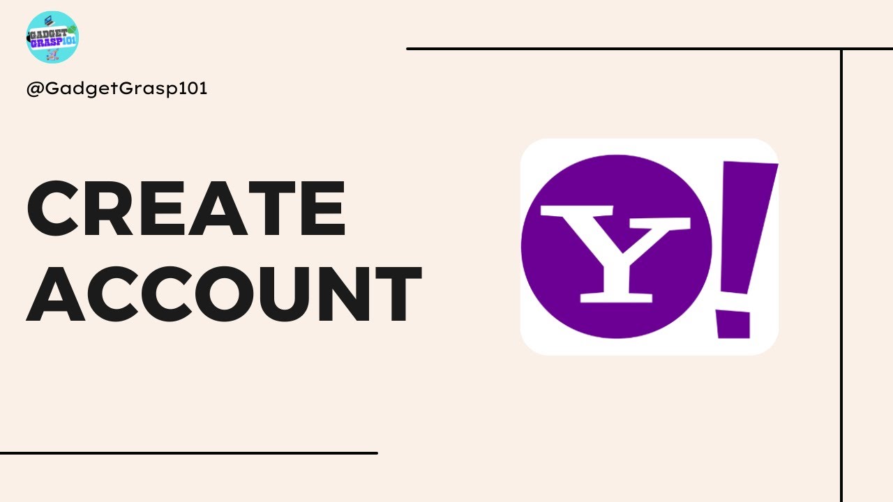 How to Create Yahoo Email Account - YouTube