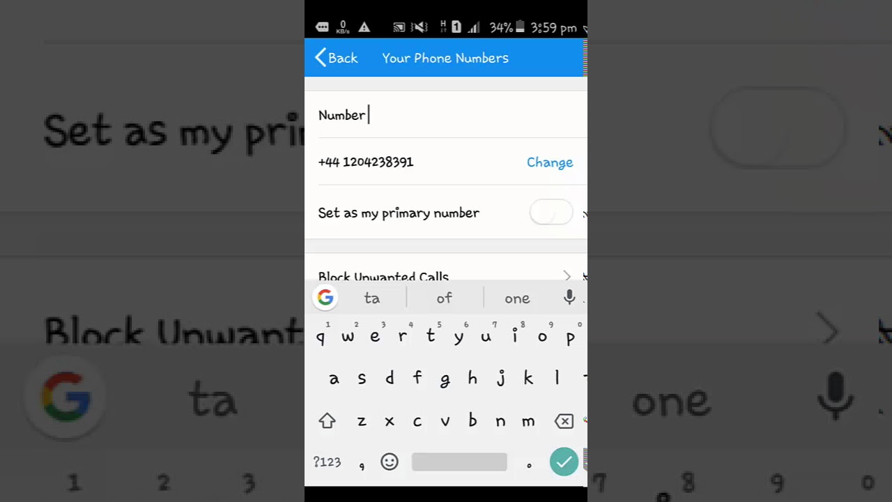 How To Change Dingtone Phone Number Easy Waye 