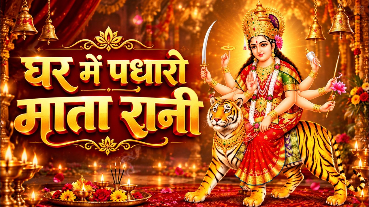 घर में पधारो माता रानी  |Mata ji ke Bhajan | Mata Bhajan | Navratri Special | Jai Mata Di