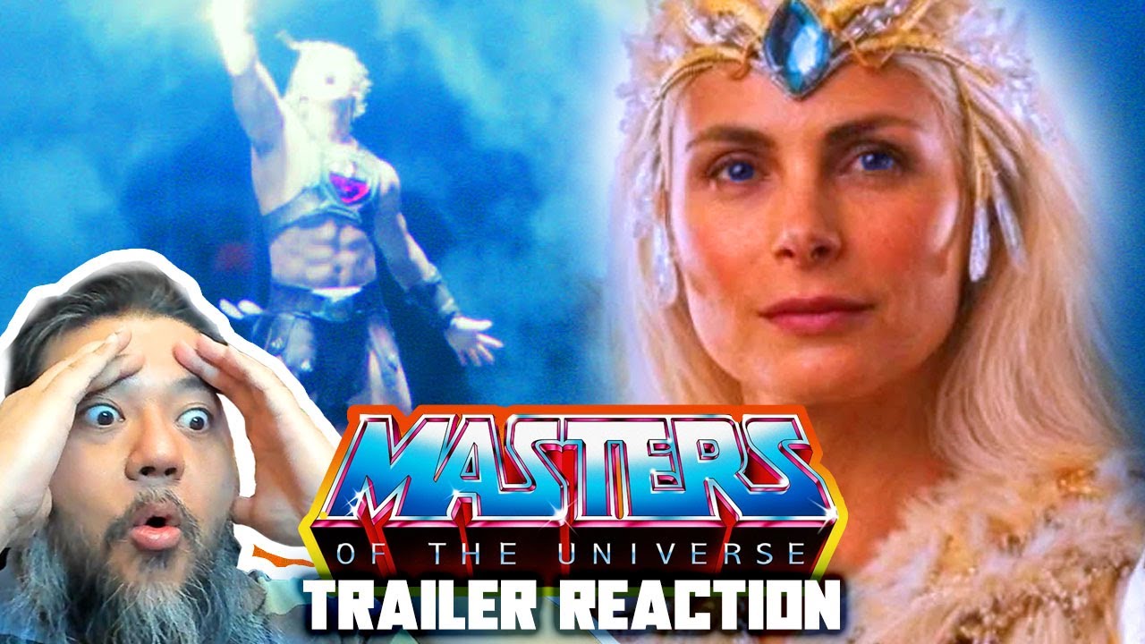 Reacting to the NEW Masters of the Universe 2nd Trailer! Mega Jay Retro