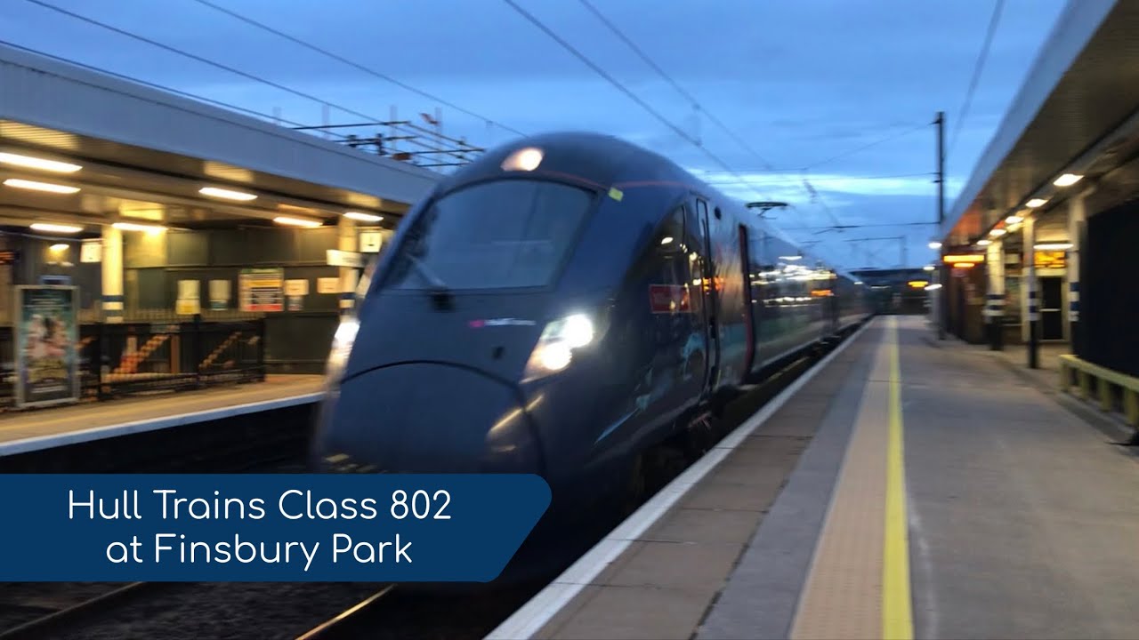 Trainspotting Hull Trains Class 802 At Finsbury Park YouTube Trainspotting hull trains class 802 at finsbury park youtube