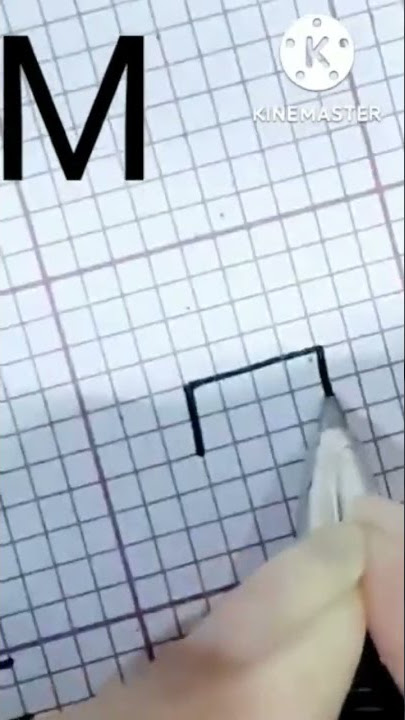 In Korean Language  Letter M | #shorts | How to Write