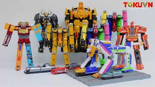 All DX Gattai Ressha Sentai ToQger 2014! DX 烈車戦隊トッキュウジャー! (60fps)