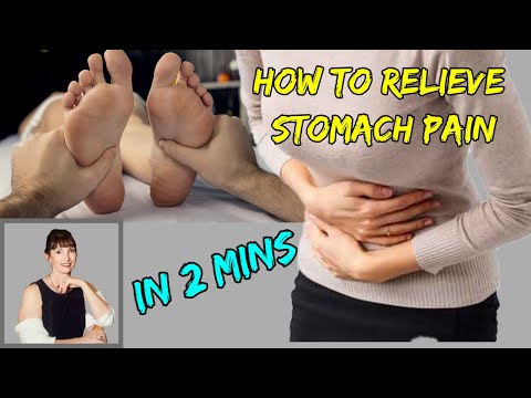 IN JUST 2 MINUTES RELIEVE STOMACH ISSUES With REFLEXOLOGY