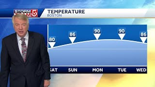 Video: Heat, humidity set to climb this weekend