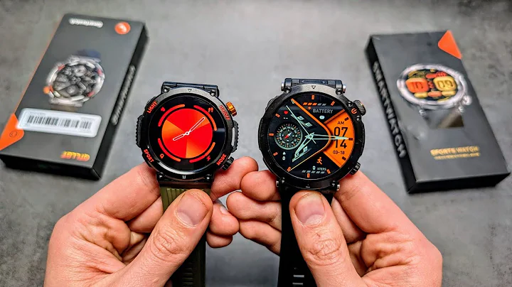 HT17 vs HT30 Military SmartWatch with Flashlight Review & Comparison - Eigiis, Jelloo, Lige, Synwoo