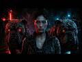 Rainy Neon Darkness | Heavy Bass Focus Music