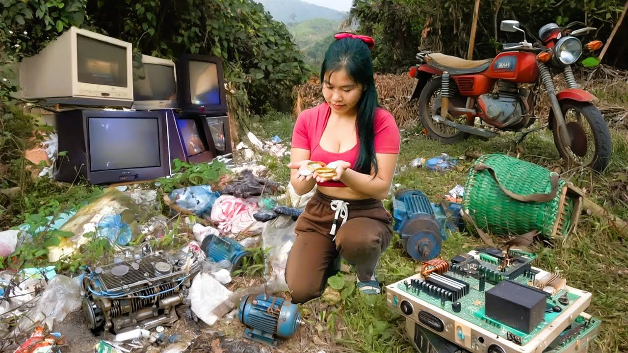 Genius Mechanical Girl: Repair, Overhaul and Restore the Operating Principle of Old Engines