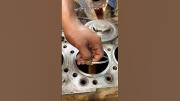 Brilliant Piston ring Gap size check #shortsfeed #automobile #viral #youtubeshorts