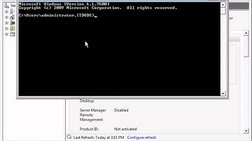 Installing Exchange 2010 Part 8 - Preparing the Active Directory Schema Manually